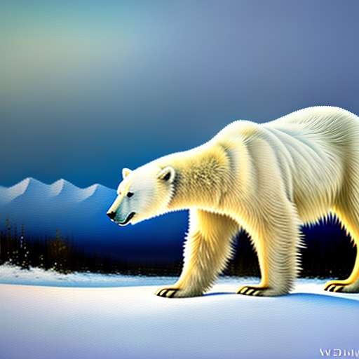Polar Bear Midjourney Prompt for Unique Artwork Creation - Socialdraft