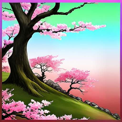 Cherry Blossom Beauty Midjourney Prompt - Create stunning sakura art - Socialdraft