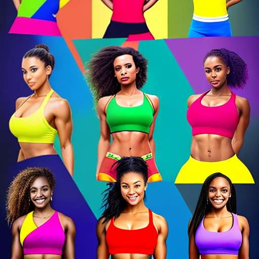 Sexy Fitness Girls Sticker Pack - Midjourney Prompts - Socialdraft
