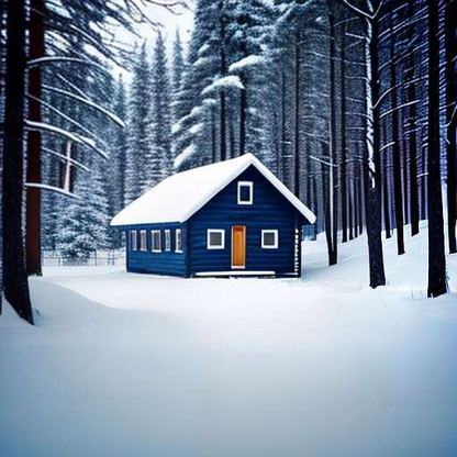 Snowy Getaway Midjourney Prompt - Create Your Winter Wonderland - Socialdraft
