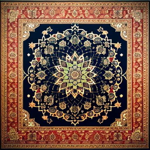 Persian Rug Midjourney Prompt: Create Your Own Bespoke Design - Socialdraft