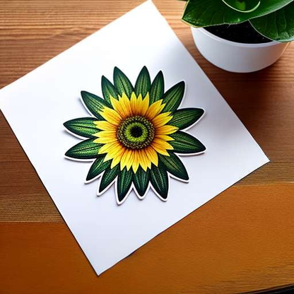 Botanical Midjourney Sticker Pack - Create Beautiful Botanical Stickers with Ease! - Socialdraft