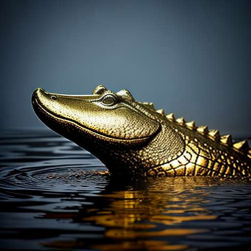 Realistic Midjourney Crocodile Sculpture Prompt for Custom Art Creation - Socialdraft