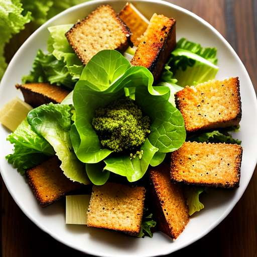 Caesar Salad Recipe Midjourney - Create Mouthwatering Dish in Minutes - Socialdraft