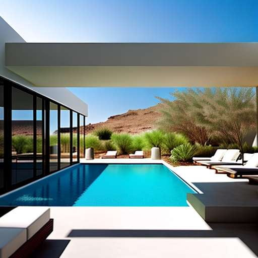 "Desert Oasis Midjourney Pool Prompt for Custom Artwork Inspiration" - Socialdraft