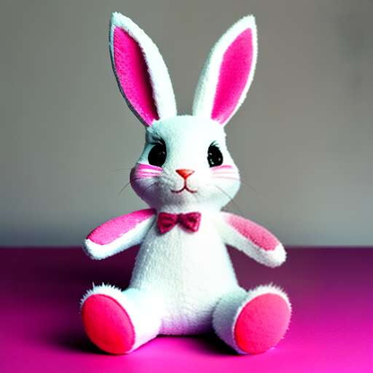 Easter Bunny Doll Portrait - Midjourney Text-to-Image Prompt - Socialdraft