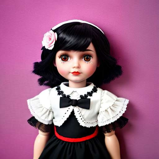 Whimsical Doll Portrait Midjourney Prompt for Custom Creations - Socialdraft