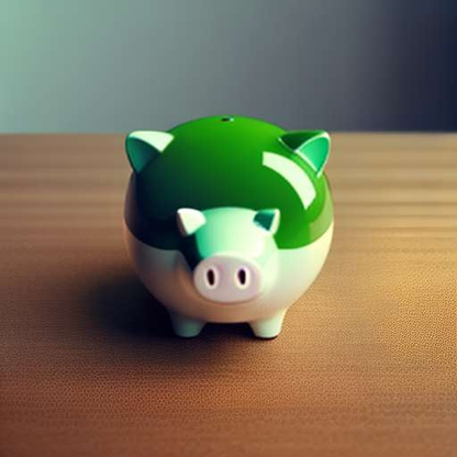 Transparent Piggy Bank Midjourney Prompt - Personalized DIY Coin Bank Kit - Socialdraft