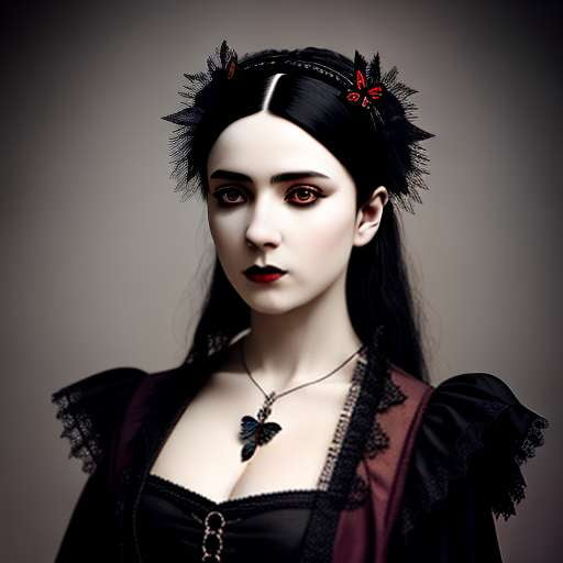 Gothic Portrait Midjourney Generator - Create Custom Dark Art - Socialdraft