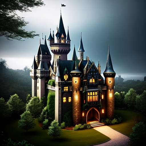 Fairytale Castle Midjourney Prompt - Create Your Own Magical Castle with Text-to-Image Model - Socialdraft