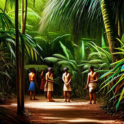 Rainforest Culture Midjourney Artwork: Customizable & Unique Image Prompts - Socialdraft