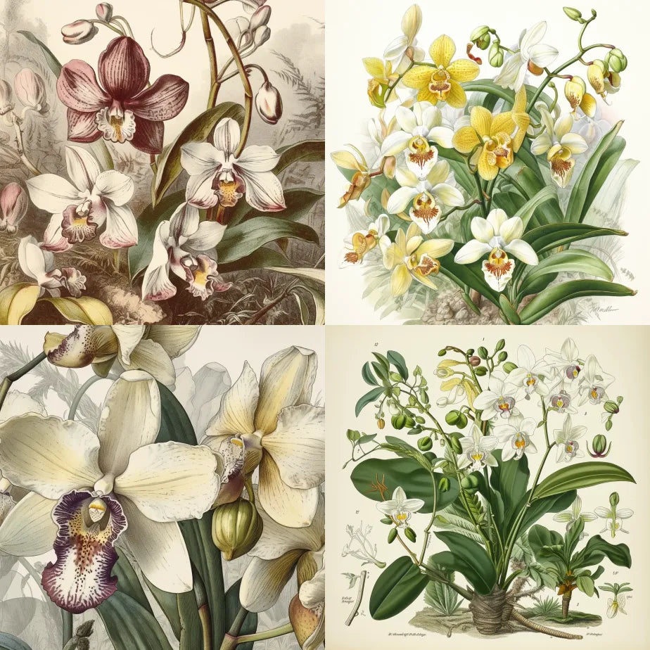 Botanical Interior Illustrations
