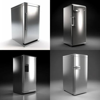 3d Metal Appliance Icons
