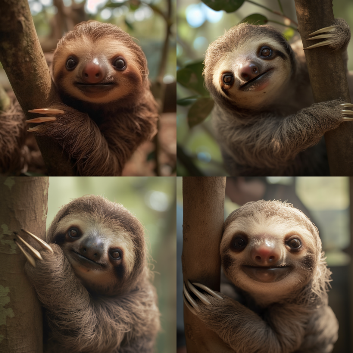 Cute Sloths