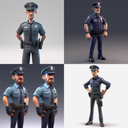 3D Jobs Game Characters