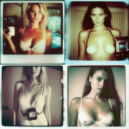 Lingerie Polaroids - Socialdraft