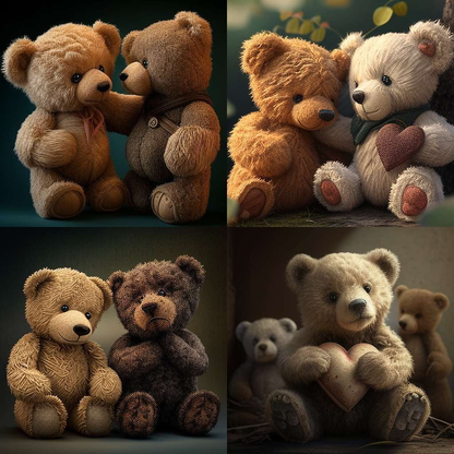 Valentines Day Teddy Bears - Socialdraft